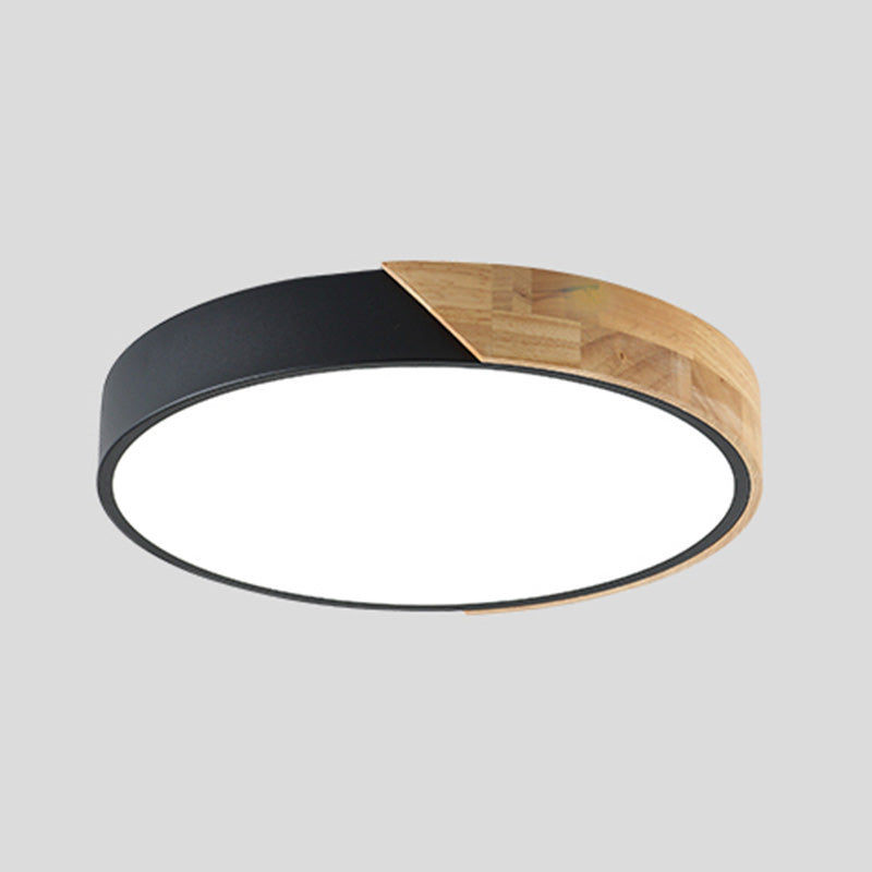 Lampada da soffitto moderna a LED Macaroon Lampada da soffitto geometrica in ferro per montaggio a incasso per camera da letto