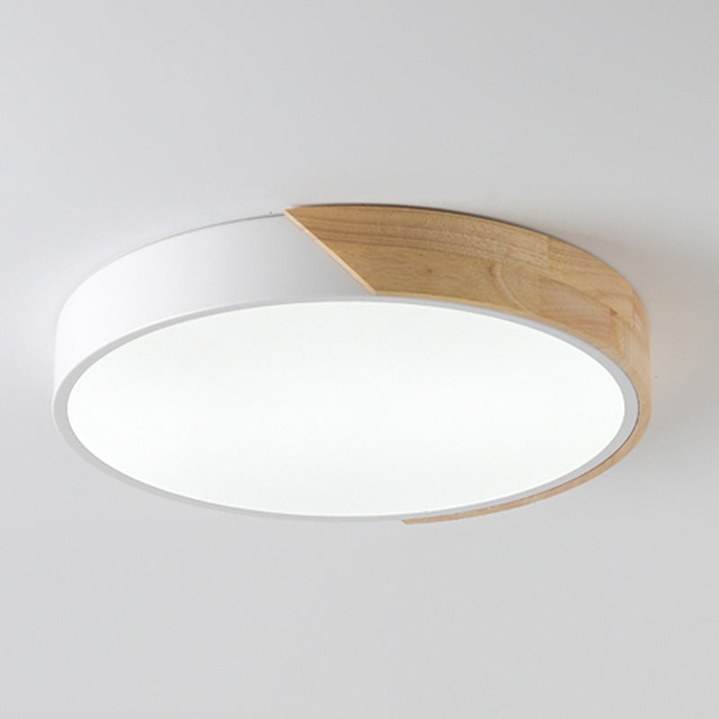 Lampada da soffitto moderna a LED Macaroon Lampada da soffitto geometrica in ferro per montaggio a incasso per camera da letto