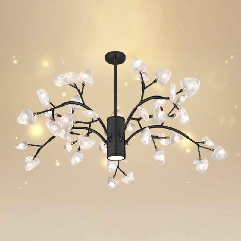 Forma di filiale in metallo lampadario moderno in stile moderno lampada appesa per negozio