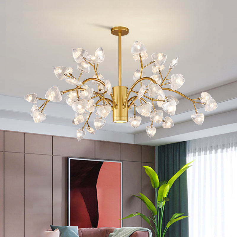 Forma di filiale in metallo lampadario moderno in stile moderno lampada appesa per negozio