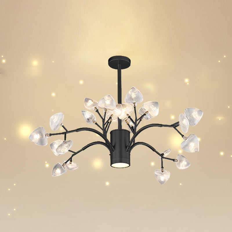 Forma di filiale in metallo lampadario moderno in stile moderno lampada appesa per negozio