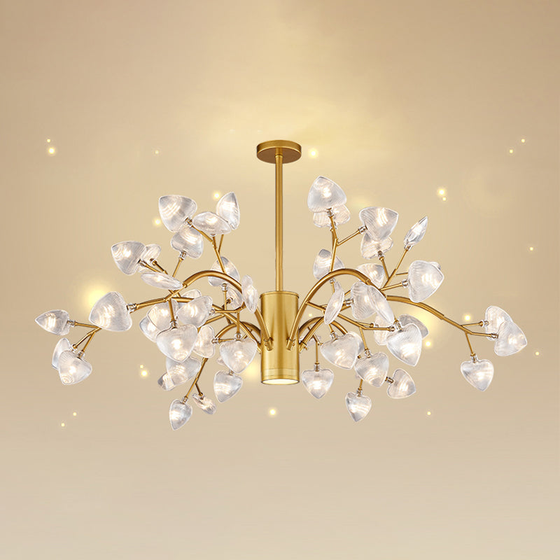 Forma di filiale in metallo lampadario moderno in stile moderno lampada appesa per negozio