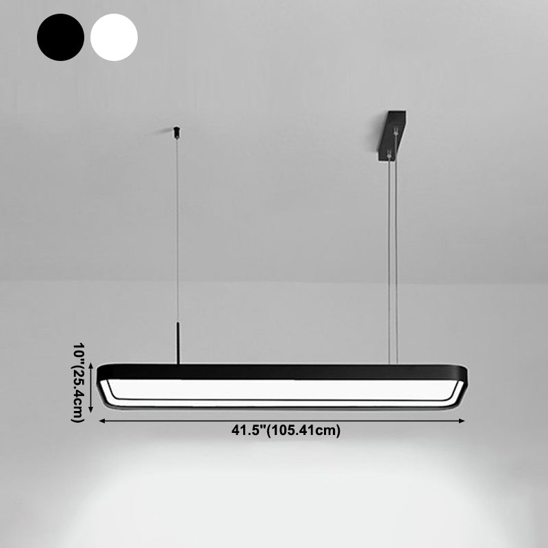 Modern Style Dining Chandelier Lamp Dining Room Simple LED Pendant Light Fixture