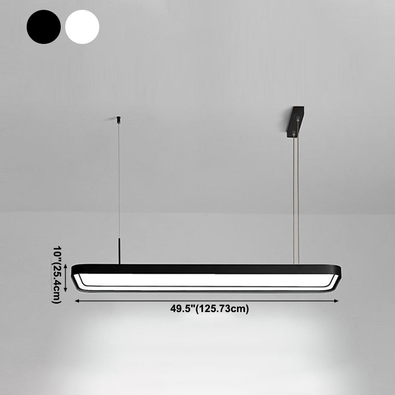 Modern Style Dining Chandelier Lamp Dining Room Simple LED Pendant Light Fixture