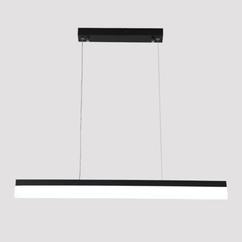 Modern Style Dining Chandelier Lamp Dining Room LED Rectangle Pendant Light Fixture