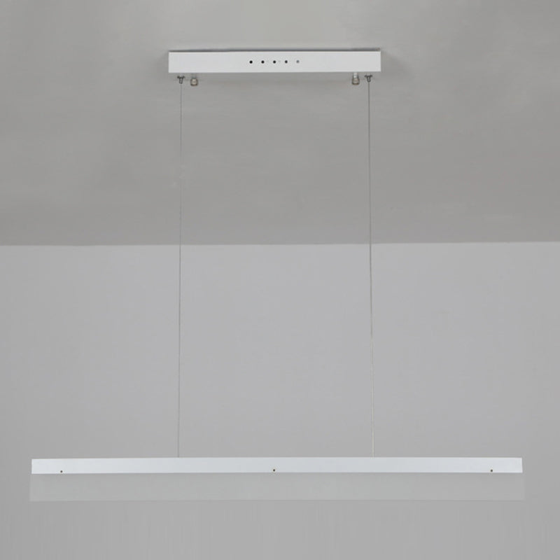 Modern Style Dining Chandelier Lamp Dining Room LED Rectangle Pendant Light Fixture