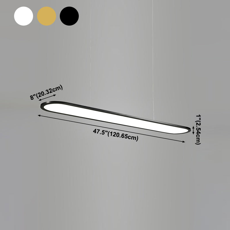 Modern Style Dining Chandelier LED Pendant Light Fixture for Dining Room