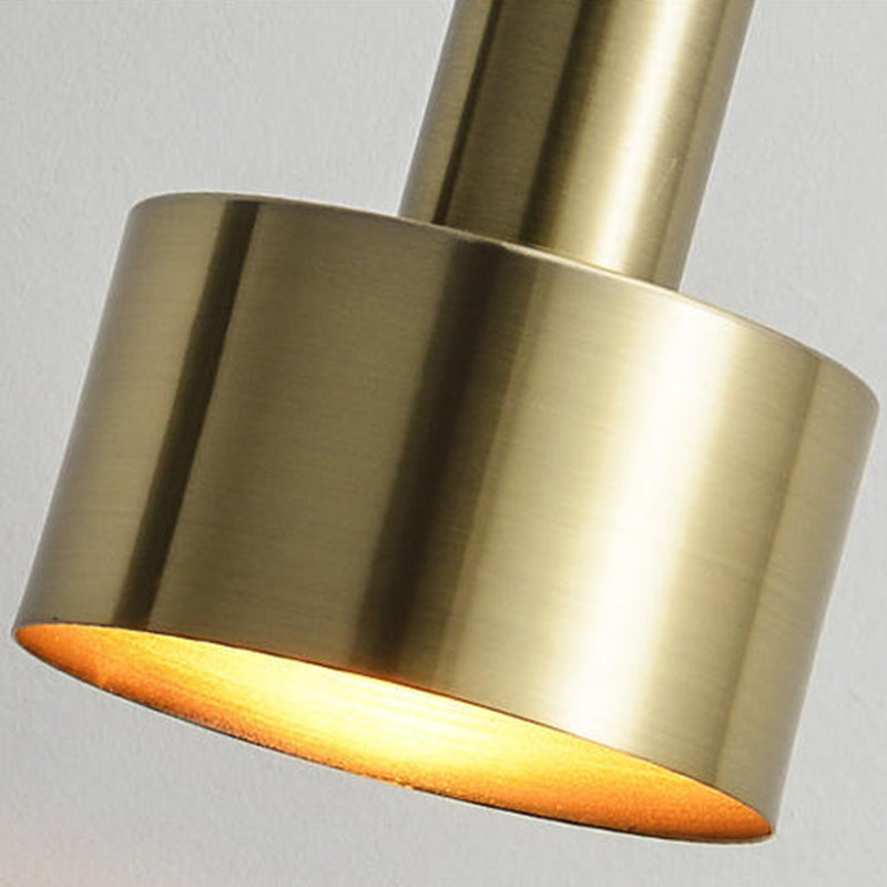 Lámpara dorada de pared de la pared posmoderna de pared montada de pared para el dormitorio