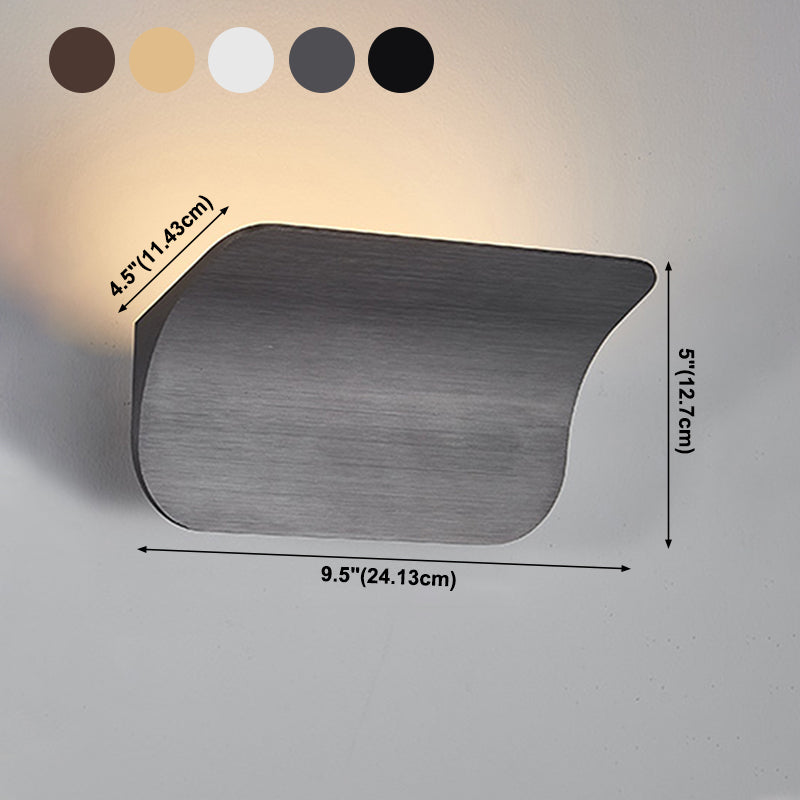 LED Postmodern Metal Wall Disponce 1 Luz de luz de pared ligera para sala de estar para sala de estar