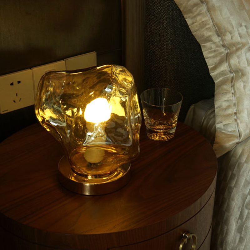 Modern Desk Lamp Glass Table Lighting Fixture for Study Bedroom Sitting Room