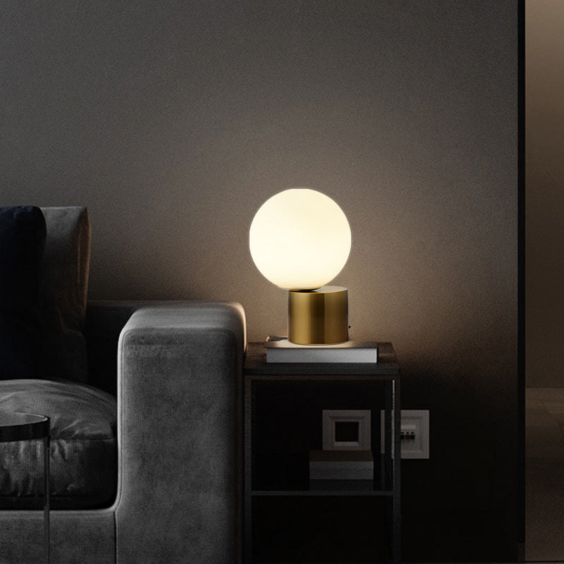 Nordic Eye Caring Table Lamp Modern Style Glass Desk Lamps for Study Bedroom