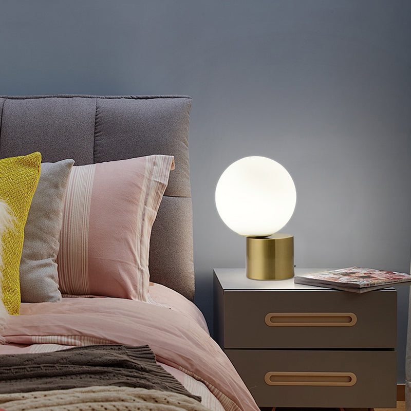 Nordic Eye Caring Table Lamp Modern Style Glass Desk Lamps for Study Bedroom