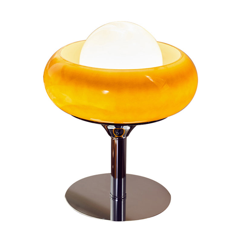 Lampada da tavolo moderna premurosa per gli occhi Minimalist Glass Night Stand Lampada per salotto