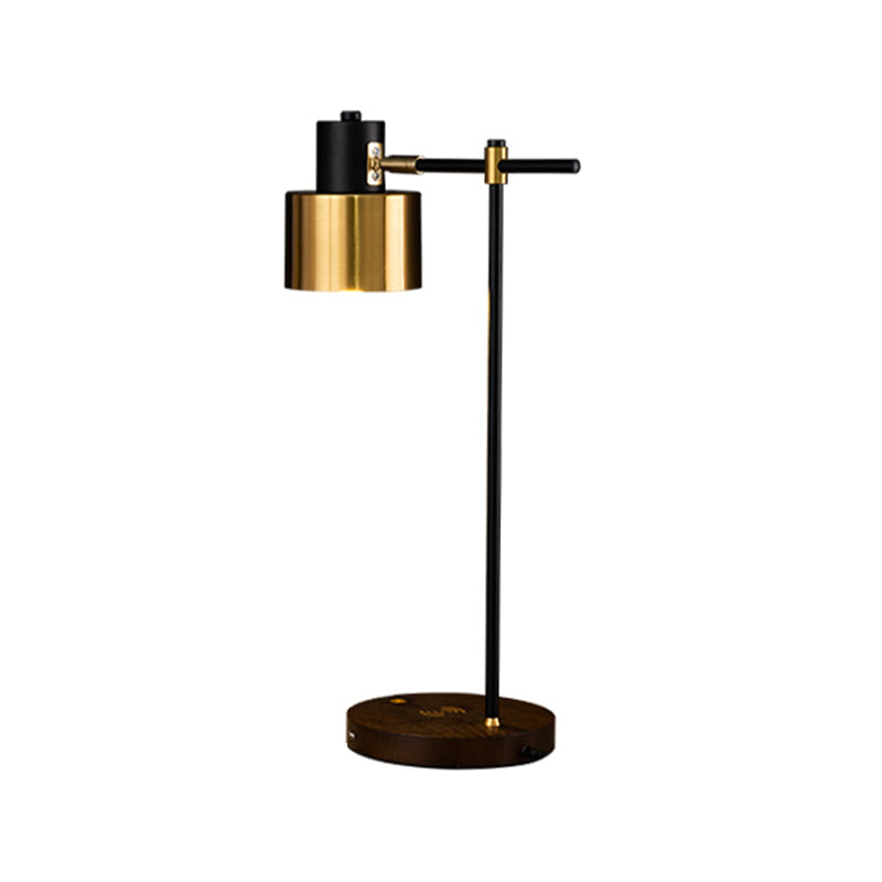 Modern Eye Caring Table Lamp Metallic Desk Light for Study Bedroom Sitting Room