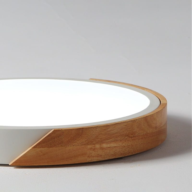 Moderna lampada da soffitto a LED semplice a forma di geometria in ferro da incasso per sala da pranzo