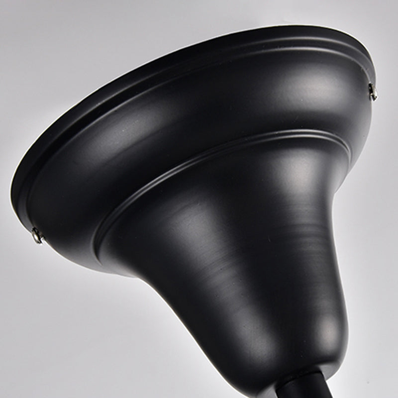 Plafonnier moderne en forme de géométrie simple, plafonnier en cuivre à 1 lumière