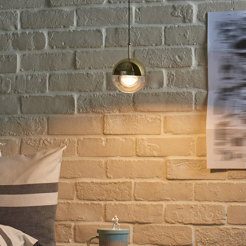 Aluminium Globe LED -Pendelleuchte in moderner Luxusstil Kristalllampe Kristalllampe