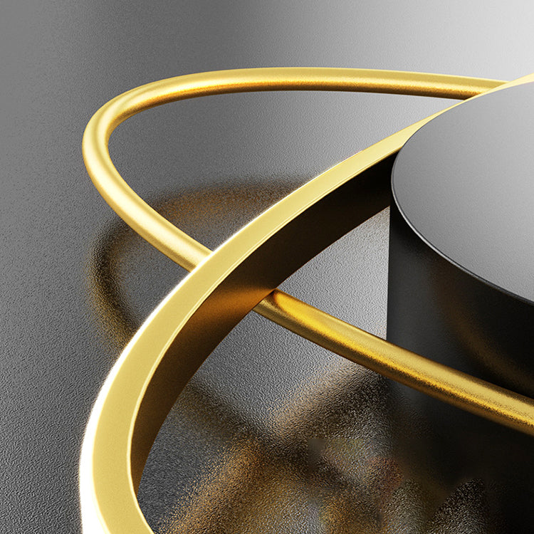 3 Lights Flush Mount Light Gypsophila Contemporary LED Ceiling Light for Bedroom