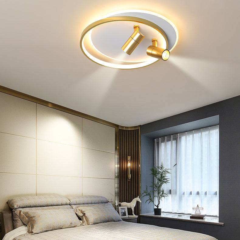 Plafoniera moderna a LED Faretto Design Lampada da incasso in alluminio per camera da letto