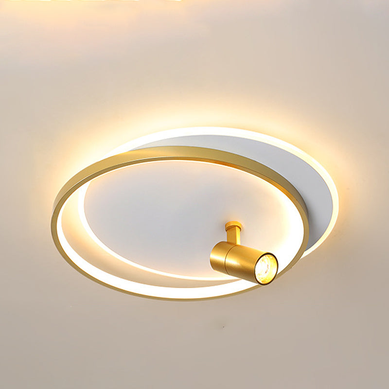 Plafoniera moderna a LED Faretto Design Lampada da incasso in alluminio per camera da letto