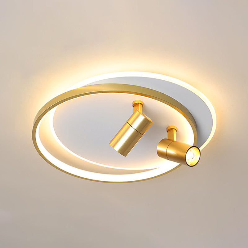 Plafoniera moderna a LED Faretto Design Lampada da incasso in alluminio per camera da letto