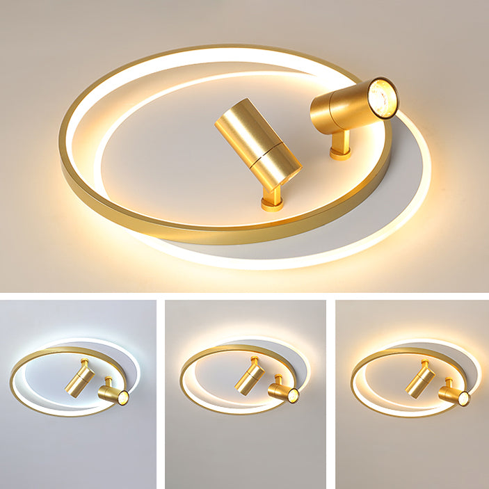 Plafoniera moderna a LED Faretto Design Lampada da incasso in alluminio per camera da letto