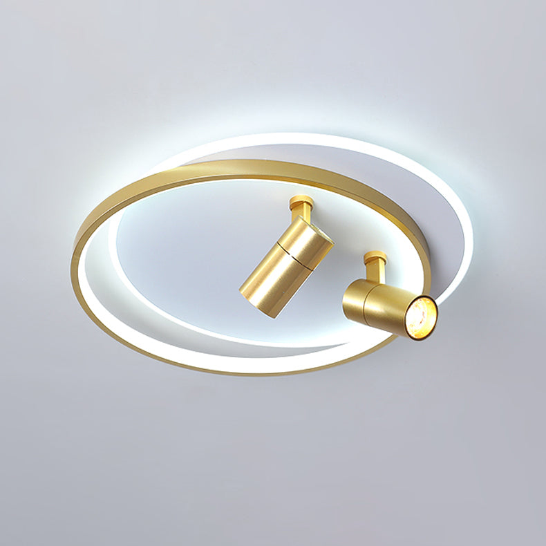 Plafoniera moderna a LED Faretto Design Lampada da incasso in alluminio per camera da letto