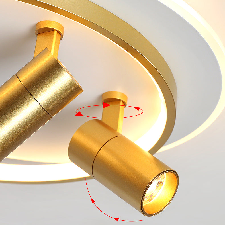 Plafoniera moderna a LED Faretto Design Lampada da incasso in alluminio per camera da letto