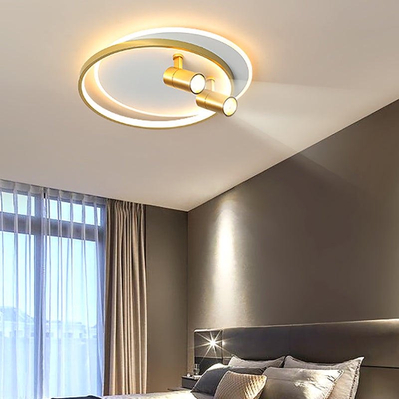 Plafoniera moderna a LED Faretto Design Lampada da incasso in alluminio per camera da letto