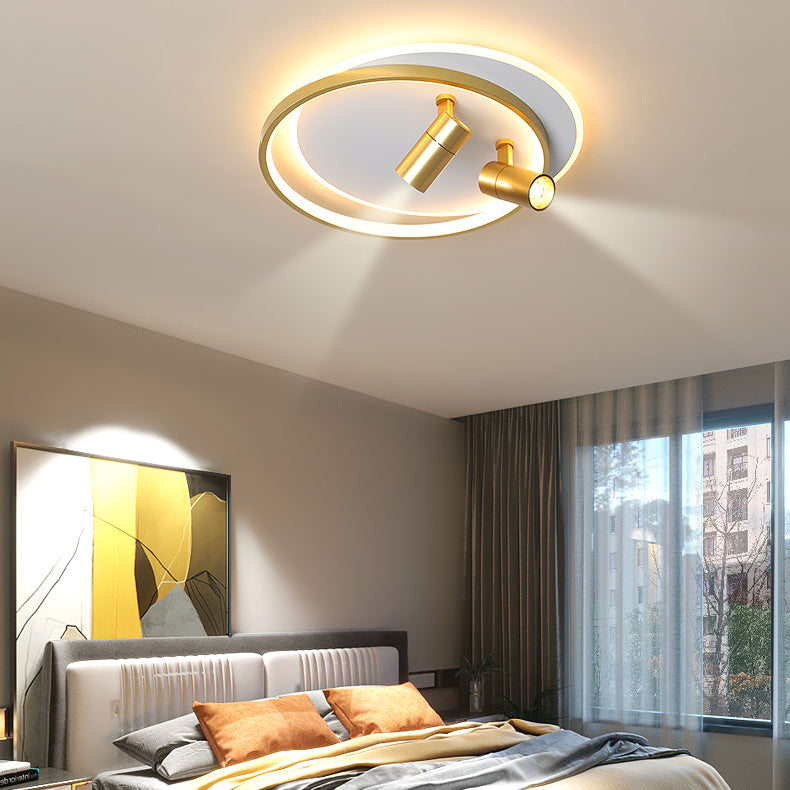 Plafoniera moderna a LED Faretto Design Lampada da incasso in alluminio per camera da letto