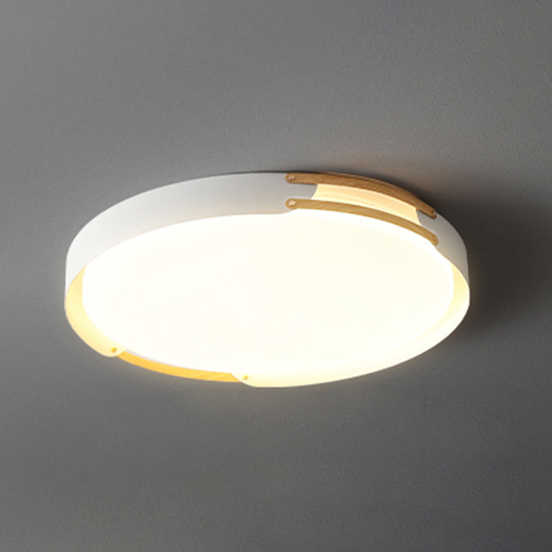 Round LED Flush Mount Light Modern Ceiling Lights for Living Room Bedroom