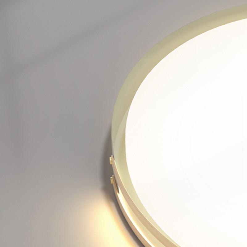 Round LED Flush Mount Light Modern Ceiling Lights for Living Room Bedroom