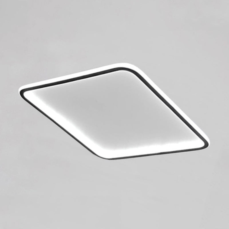 Line LED Plafonnier Acrylique Abat-Jour Simplicité Plafonnier pour Salon