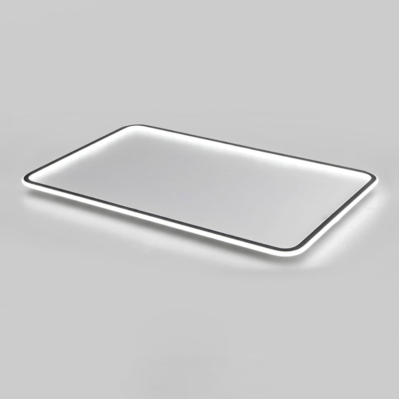 Line LED Plafonnier Acrylique Abat-Jour Simplicité Plafonnier pour Salon