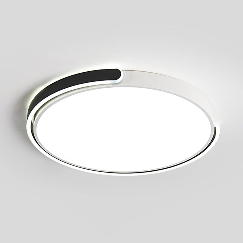 Lampe LED encastrée avec abat-jour en acrylique, plafonnier de Style moderne pour chambre à coucher