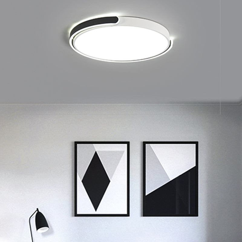Lampe LED encastrée avec abat-jour en acrylique, plafonnier de Style moderne pour chambre à coucher