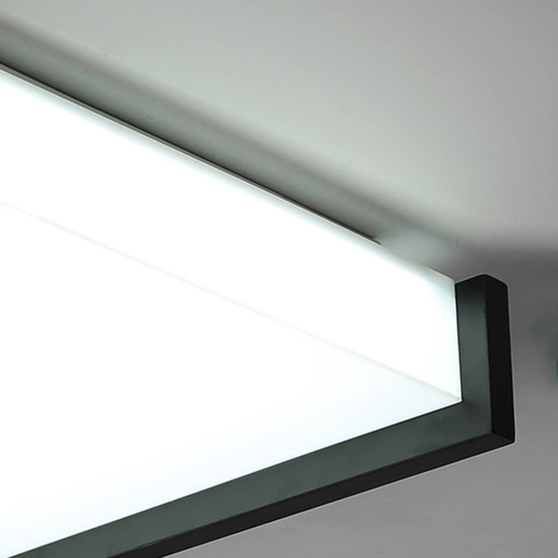 Lampe LED encastrée avec abat-jour en acrylique, plafonnier de Style moderne pour chambre à coucher