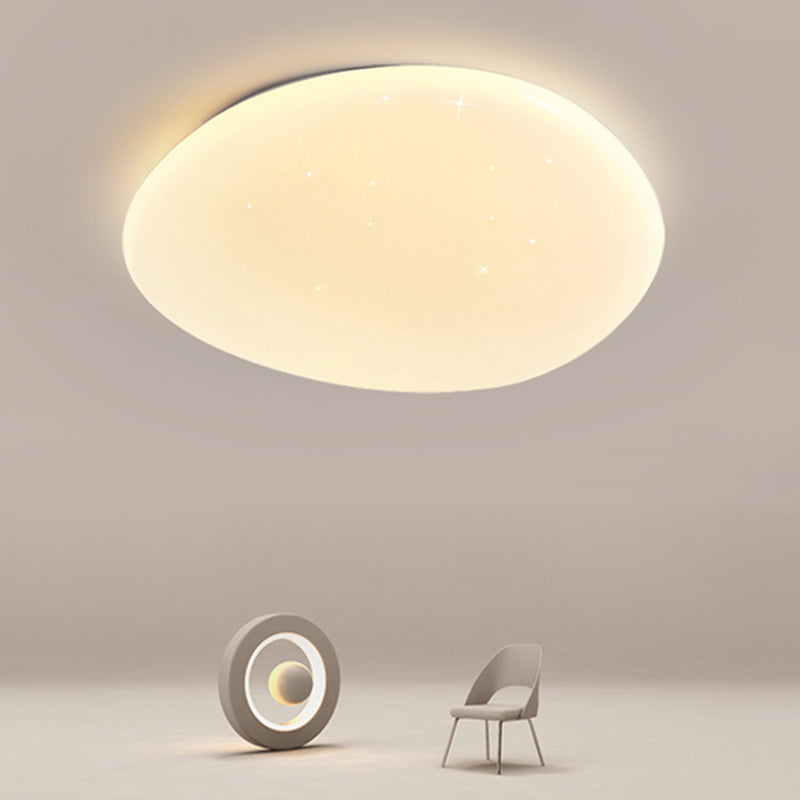 Lámpara LED de montaje empotrado, pantalla acrílica, luz de techo para sala de estar y comedor