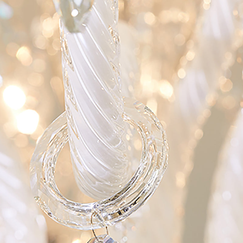 American Style Chandelier Crystal Multi Light Hanging Light for Bedroom