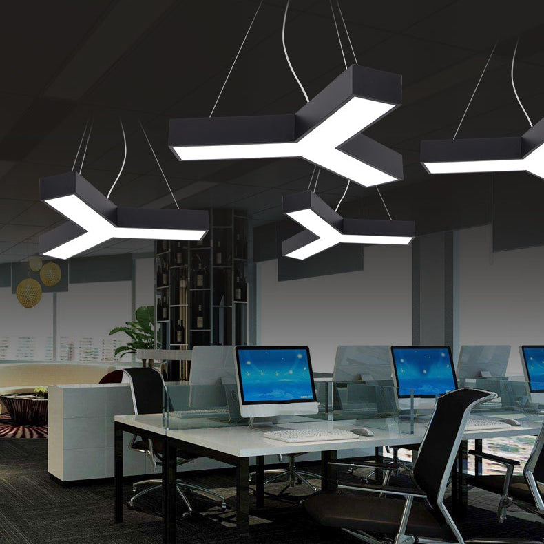 Simplicity Hanging Lamps LED Pendant Lighting Fixtures for Office Sitting Room