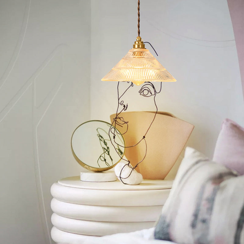 1 nuance de cône lumineux suspension de la lumière suspendue de style moderne pour le salon