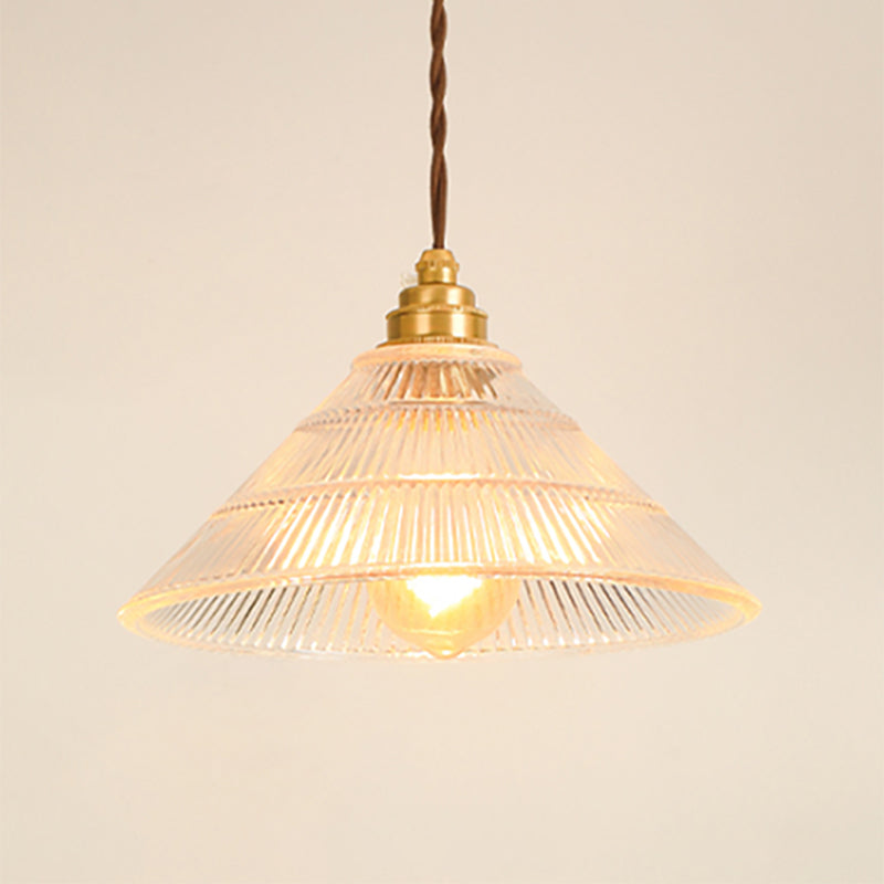 1 nuance de cône lumineux suspension de la lumière suspendue de style moderne pour le salon