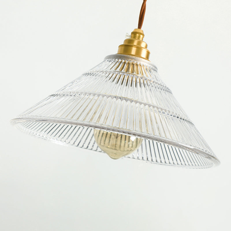 1 nuance de cône lumineux suspension de la lumière suspendue de style moderne pour le salon