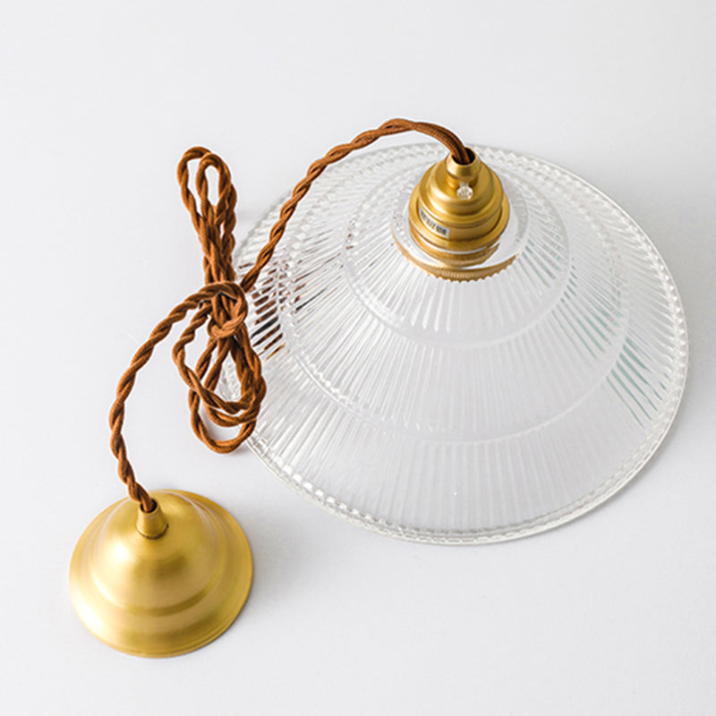 1 nuance de cône lumineux suspension de la lumière suspendue de style moderne pour le salon