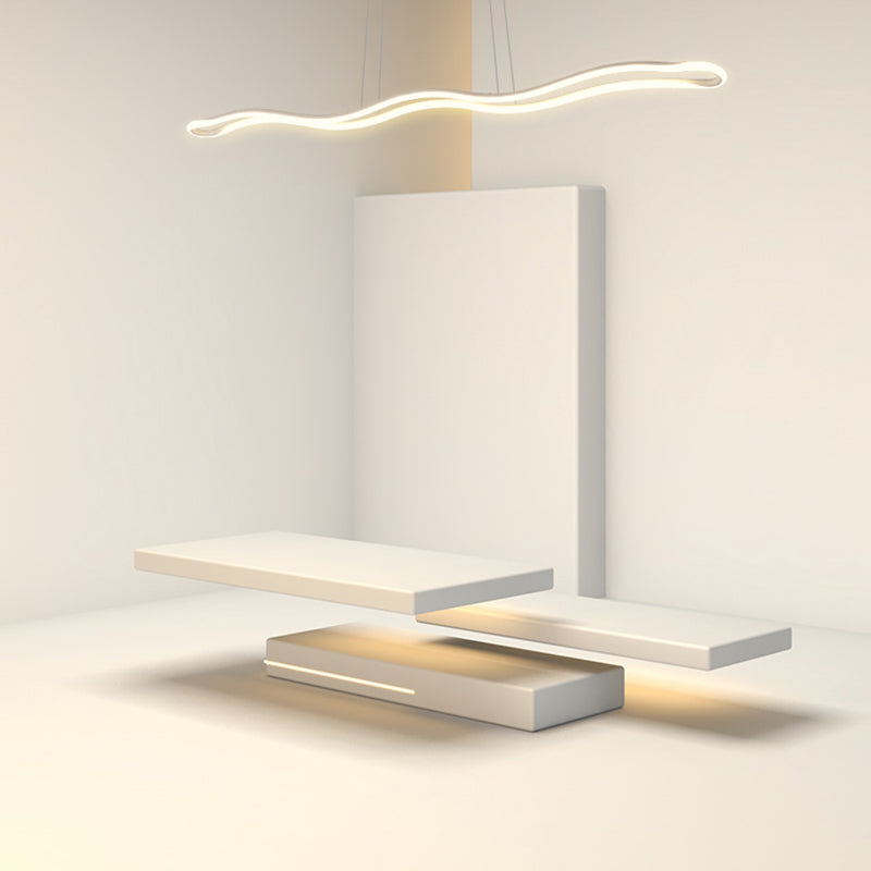 LED Island Light Dining Dining Room Kitchen Modern Simple Style Light