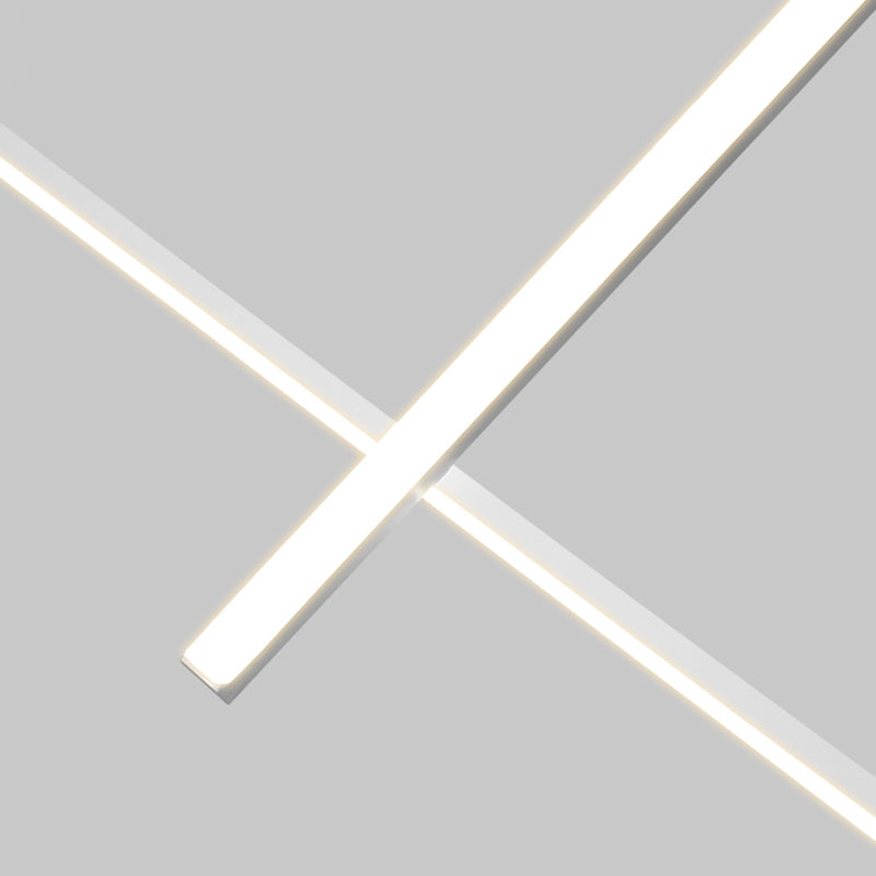 Modern Style LED Pendant Light Long Strip Island Light for Dining Room