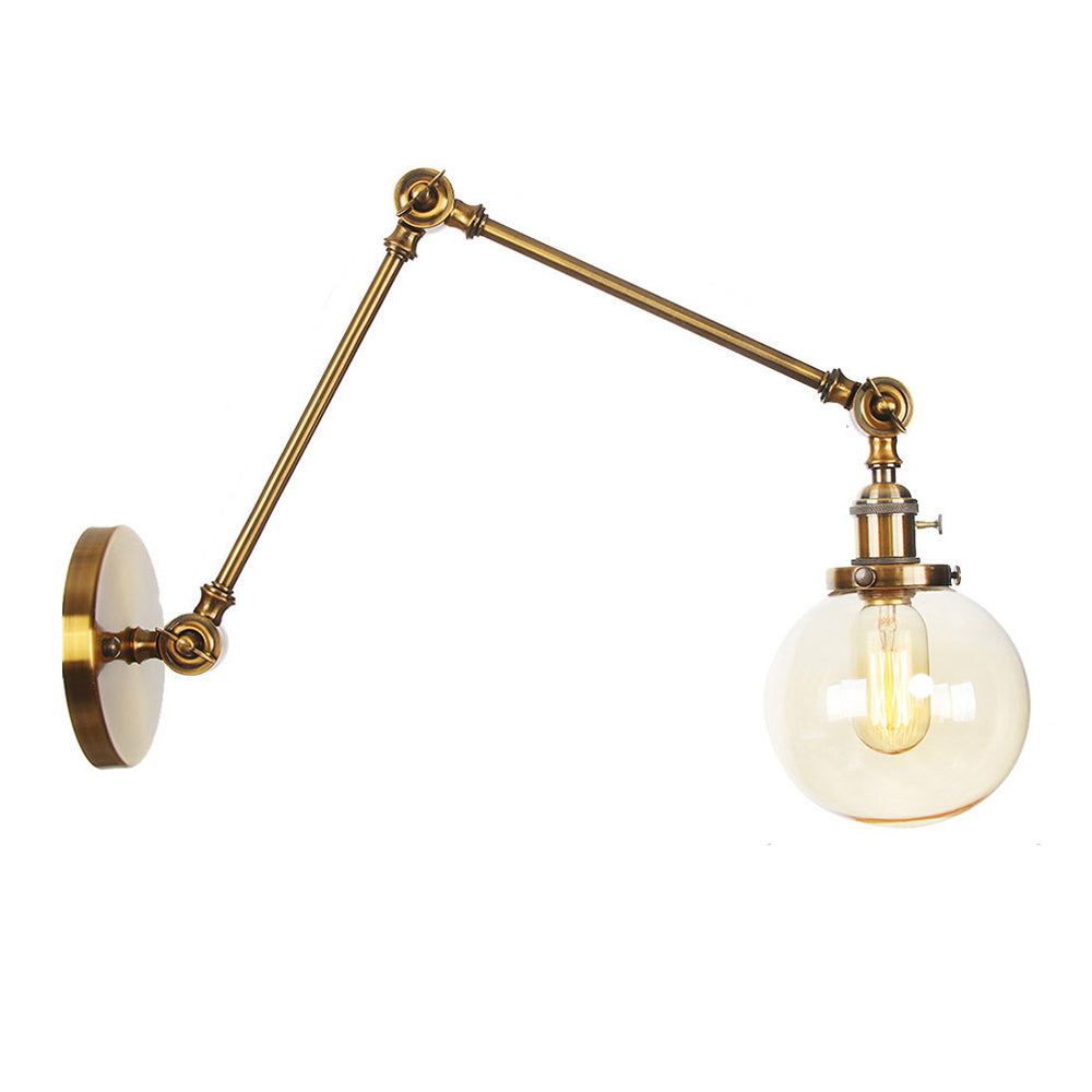 Stile industriale SCONCE MOLTO 1 BUB GLUB MOLTO MONTRO A MONTRIO PER CAMERA PER CAMERA