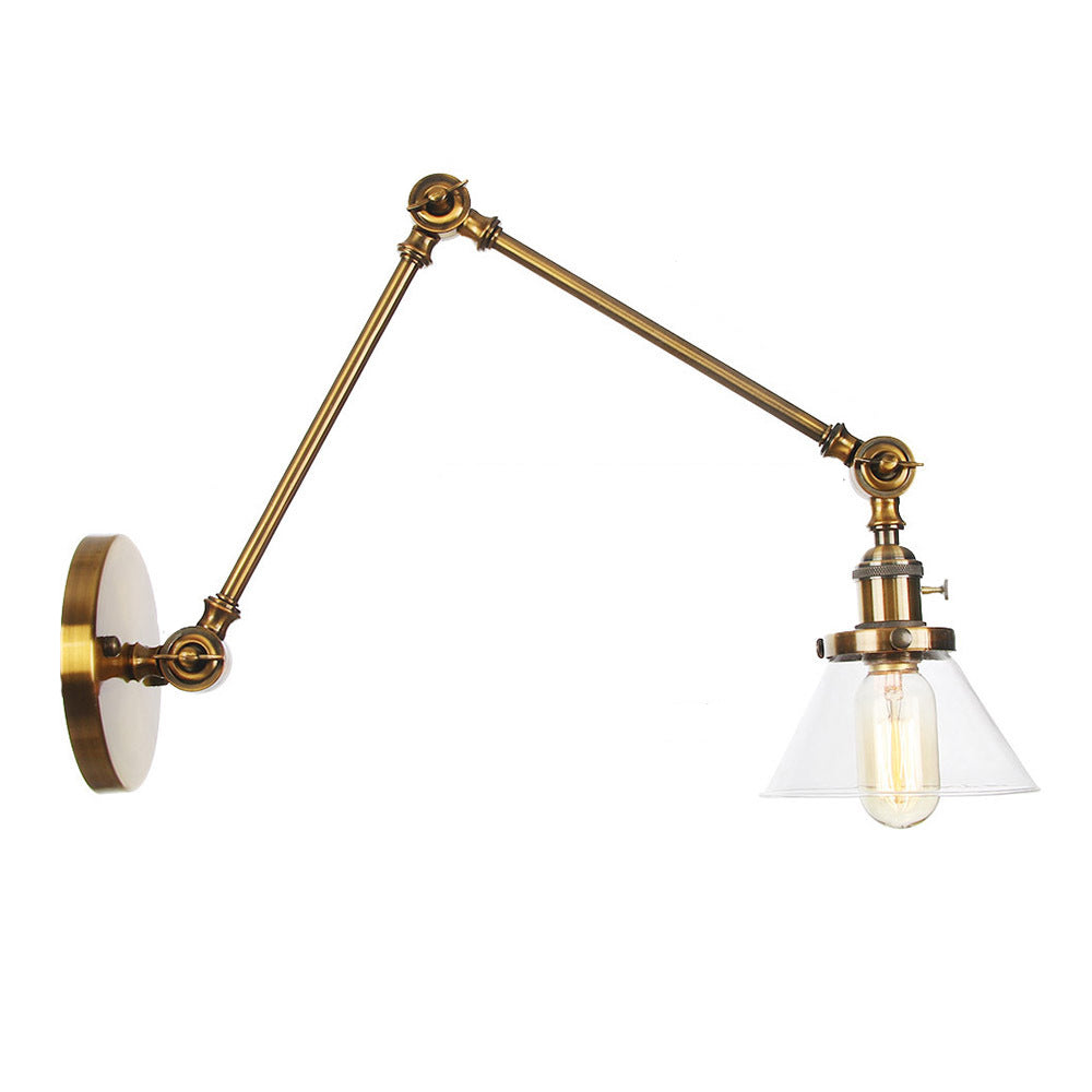 Stile industriale SCONCE MOLTO 1 BUB GLUB MOLTO MONTRO A MONTRIO PER CAMERA PER CAMERA