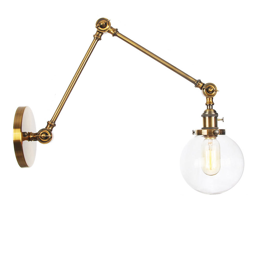 Stile industriale SCONCE MOLTO 1 BUB GLUB MOLTO MONTRO A MONTRIO PER CAMERA PER CAMERA