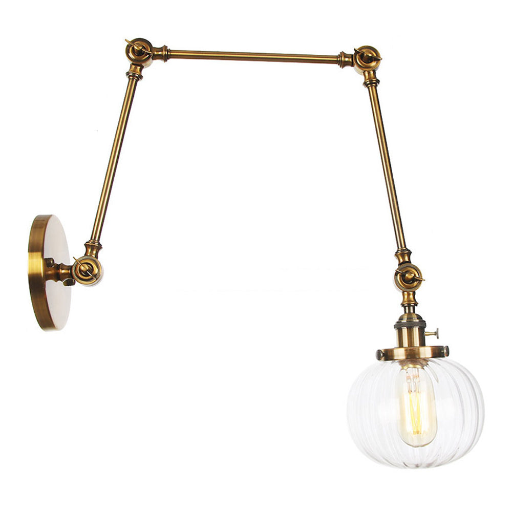 Stile industriale SCONCE MOLTO 1 BUB GLUB MOLTO MONTRO A MONTRIO PER CAMERA PER CAMERA